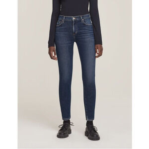 AGOLDE NWT Sophie Crop Mid Rise Skinny Jean in Cabana // 00